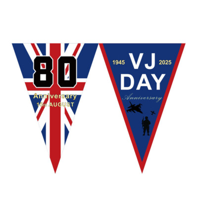 VJ Day bunting